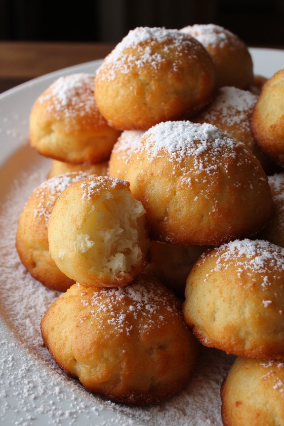 fluffy italian fried desserts