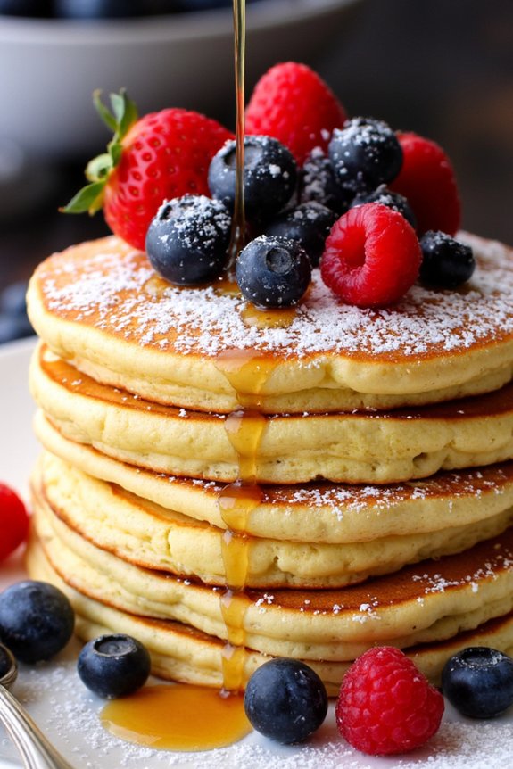 fluffy ricotta pancakes recipe