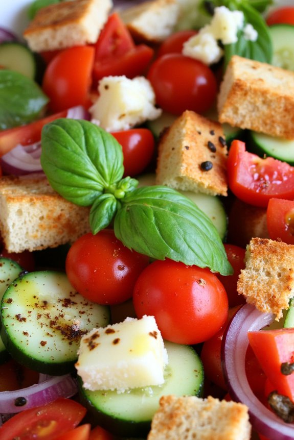 fresh italian bread salad