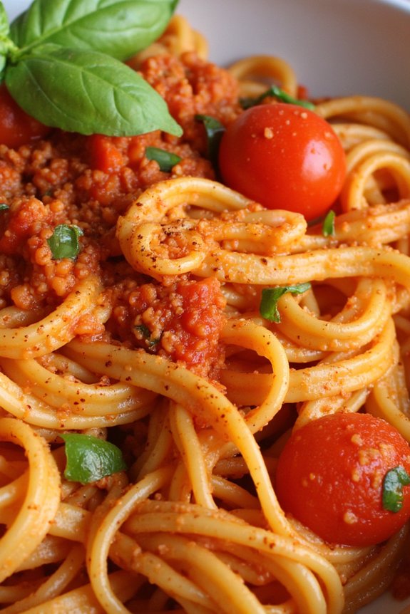 fresh tomato basil sauce