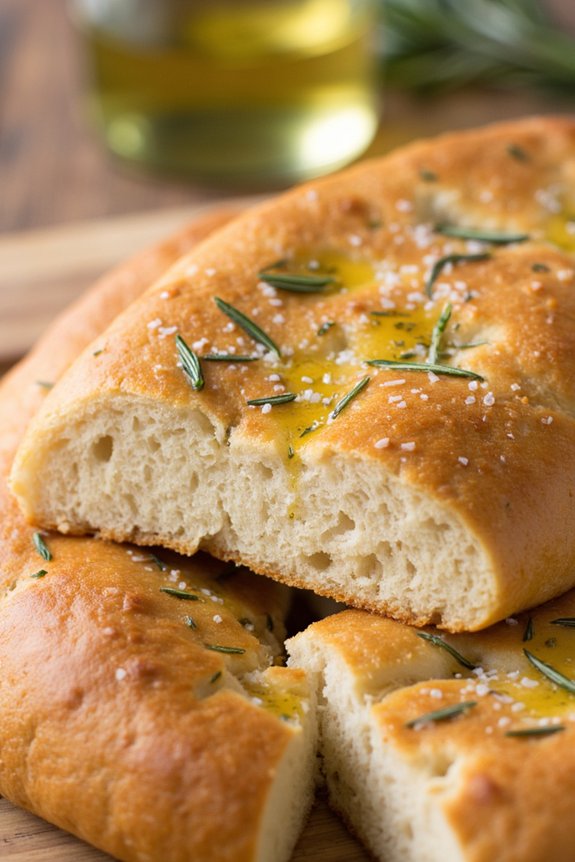 garlic herb focaccia recipe