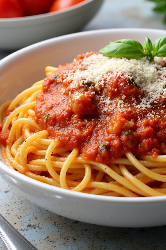 garlicky pomodoro sauce recipe