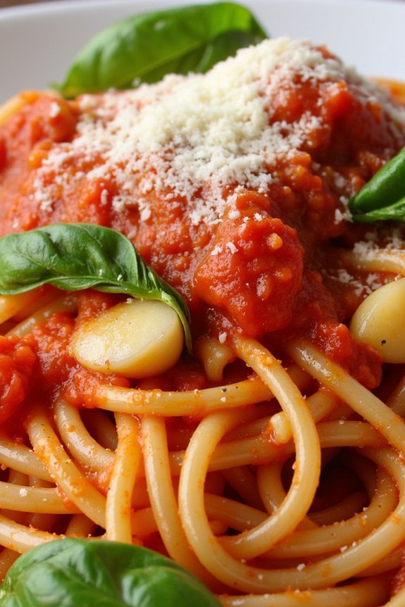 healthy italian pasta dish