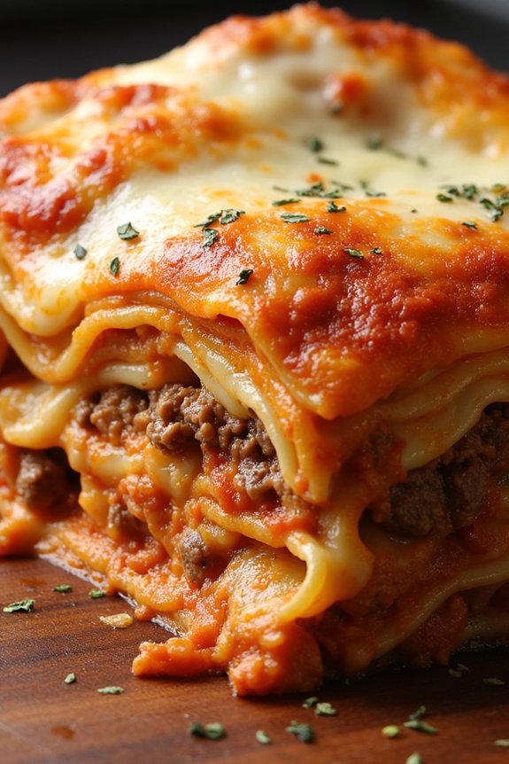 hearty beef lasagna recipe