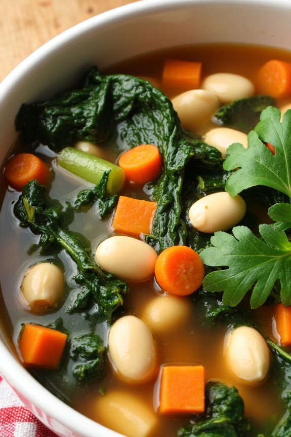 hearty dairy free italian soup