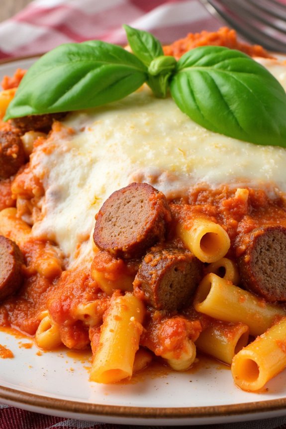 hearty italian american baked dish