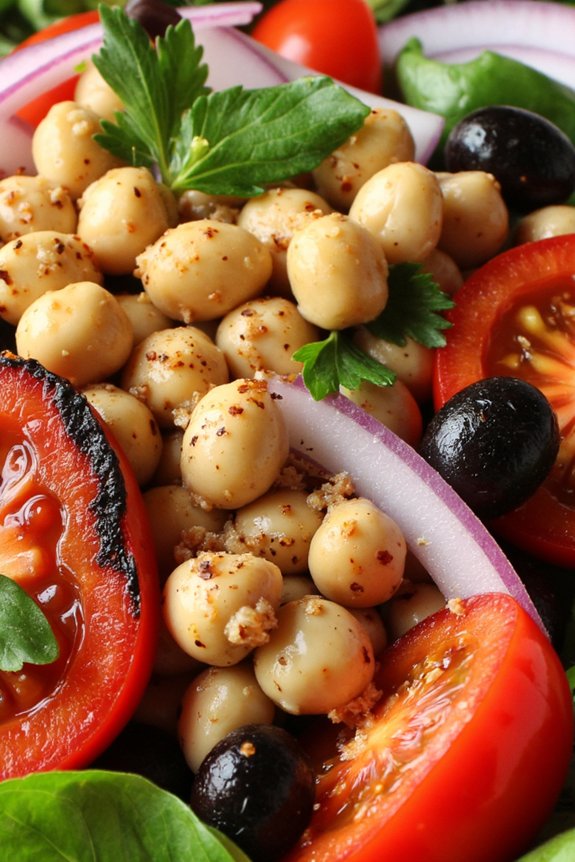 hearty italian bean salad