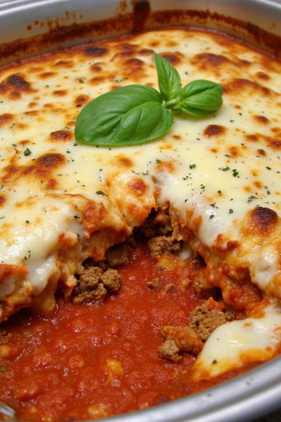 hearty italian beef bake