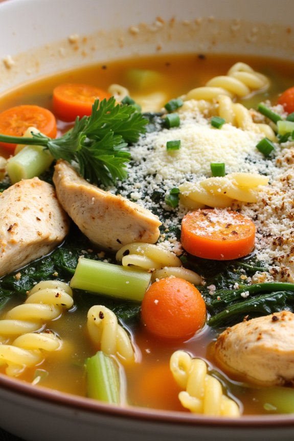 hearty italian chicken soup