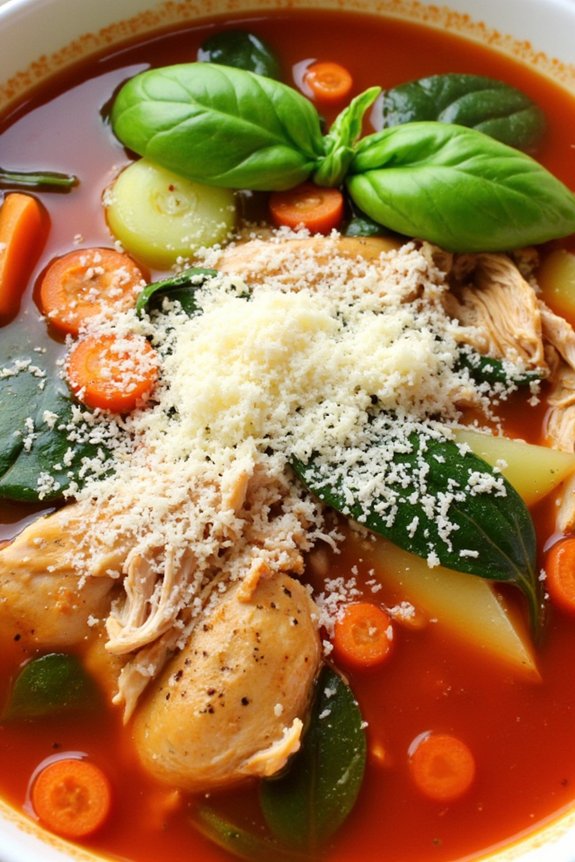 hearty italian chicken soup