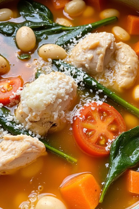 hearty italian chicken soup