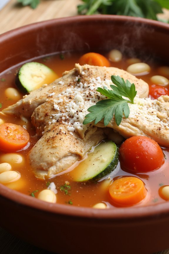hearty italian chicken soup