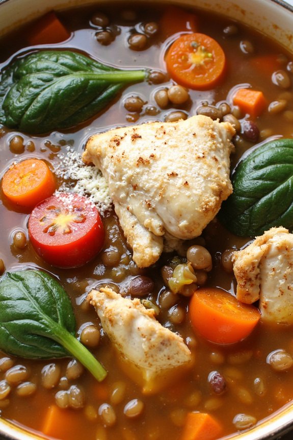 hearty italian chicken soup