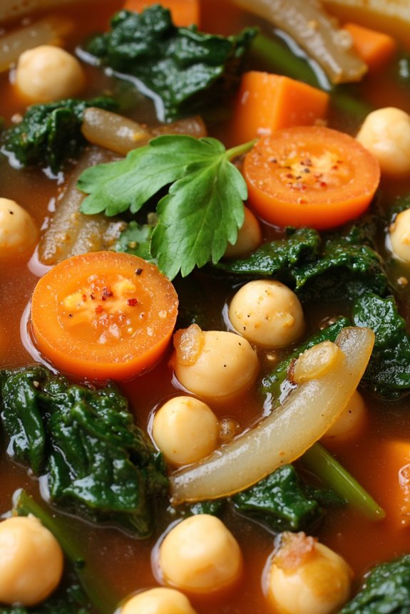 hearty italian chickpea stew