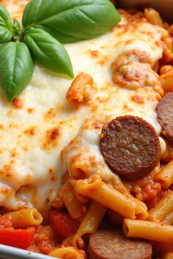 hearty italian sausage bake