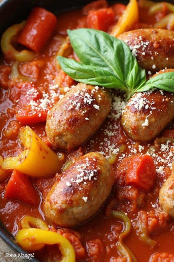 hearty italian sausage dish
