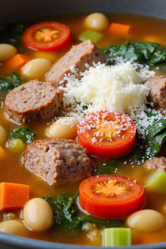 hearty italian sausage soup