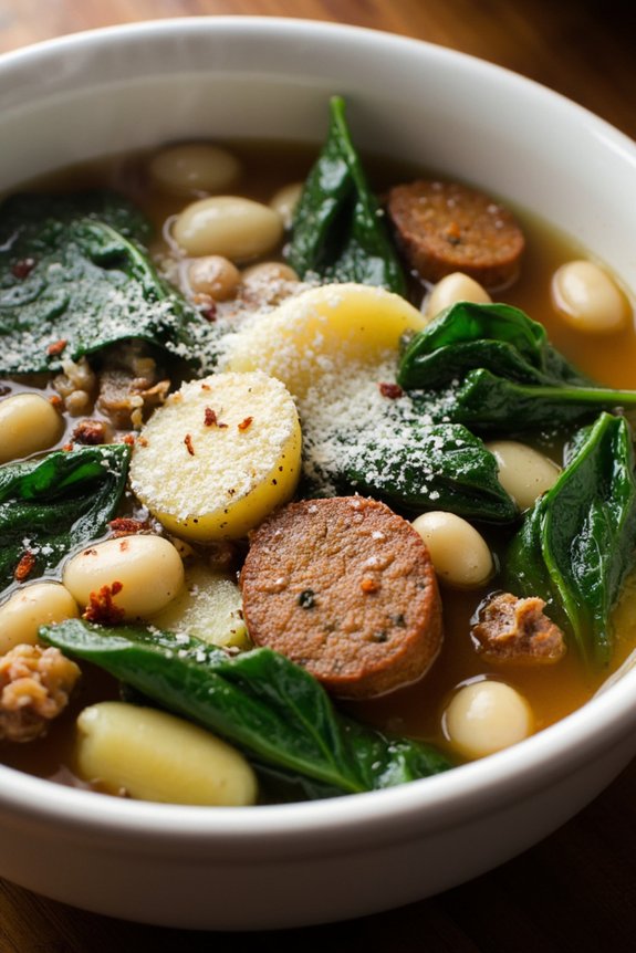 hearty italian sausage soup