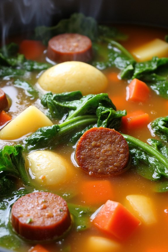 hearty italian sausage soup