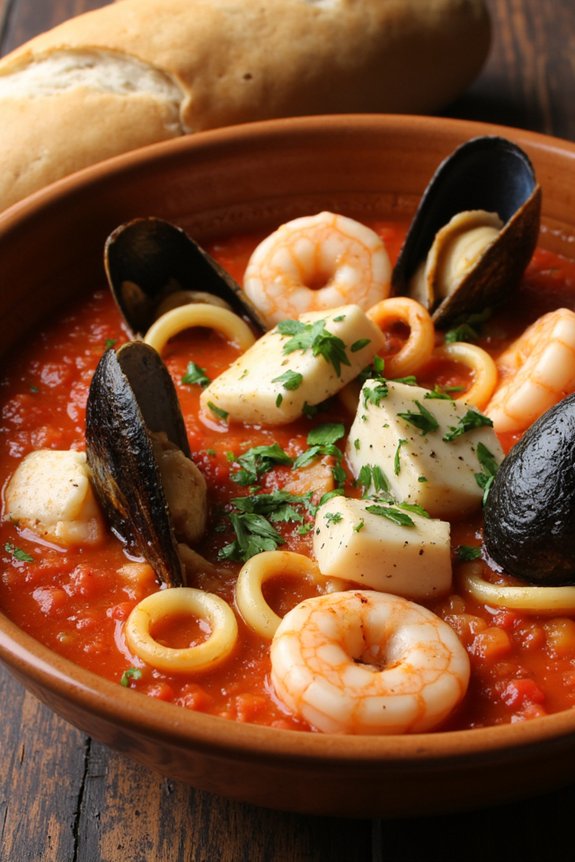 hearty italian seafood soup