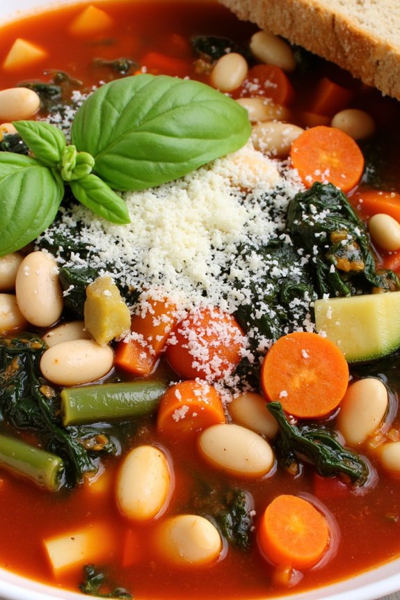 hearty italian vegetarian soup