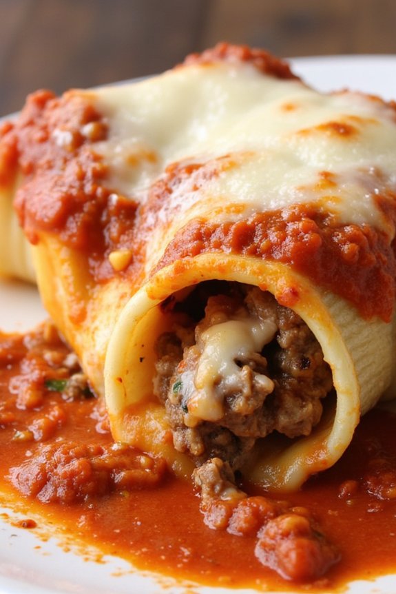 hearty meat lover s manicotti delight