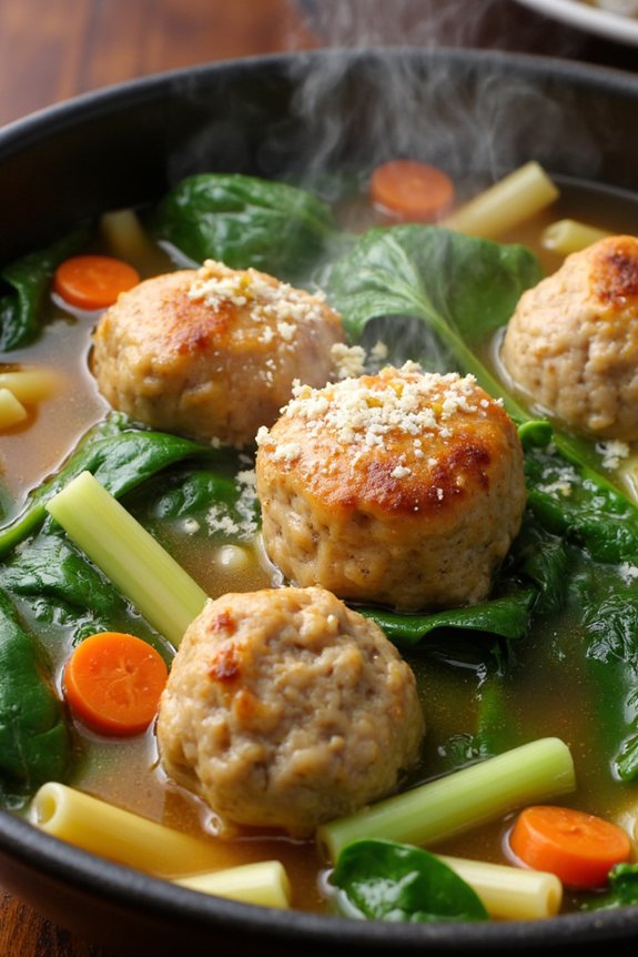 hearty meatball soup recipe