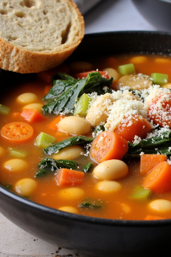 hearty tuscan bean soup