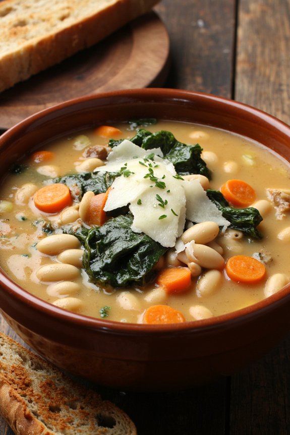 hearty tuscan bean soup