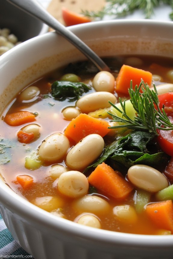 hearty tuscan bean soup