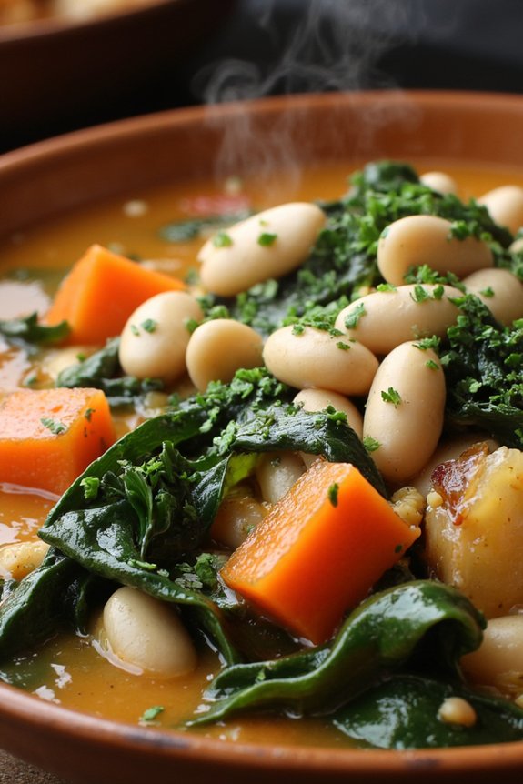 hearty tuscan bean stew