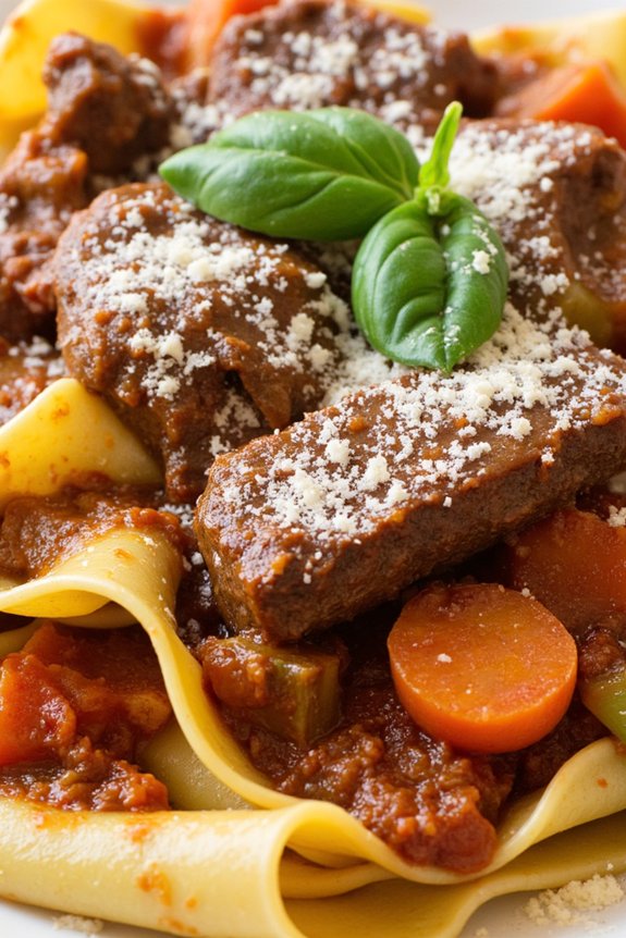 hearty tuscan pasta dish