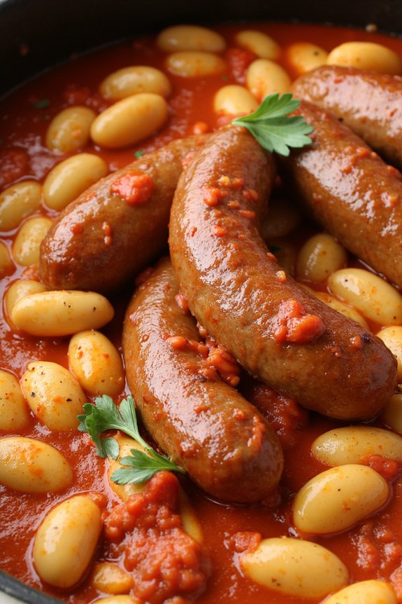 hearty tuscan sausage dish