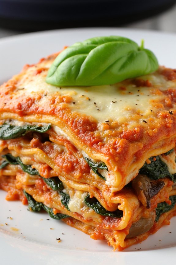 hearty vegetable lasagna recipe