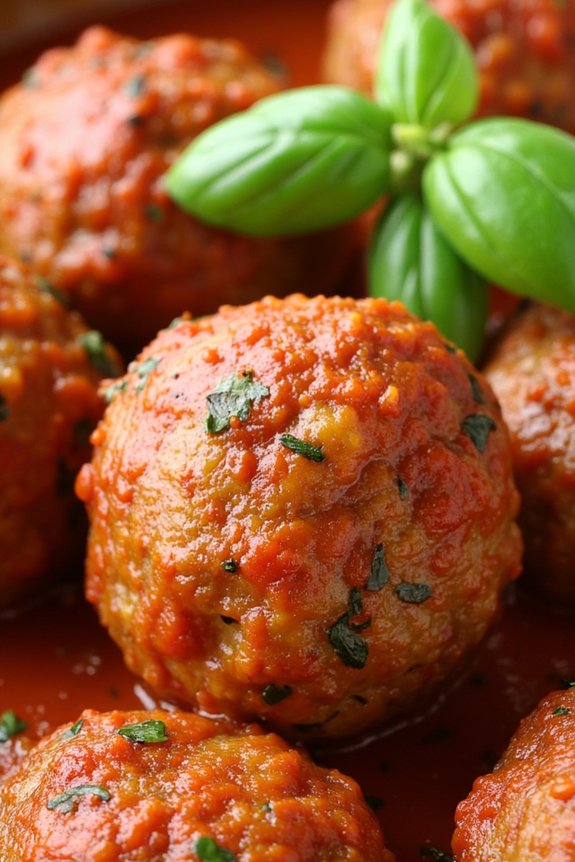 herbed italian meatballs recipe