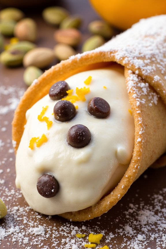 homemade crispy cannoli recipe