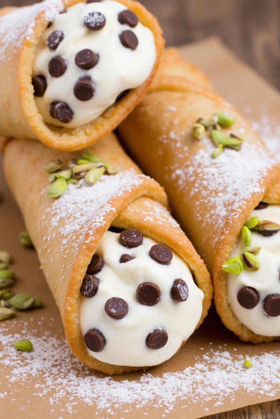 homemade crispy cannoli recipe