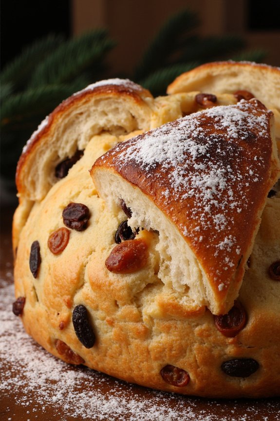 homemade festive italian bread