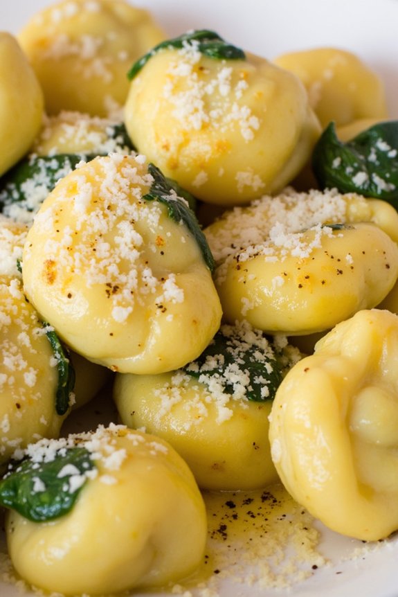 homemade spinach gnocchi recipe
