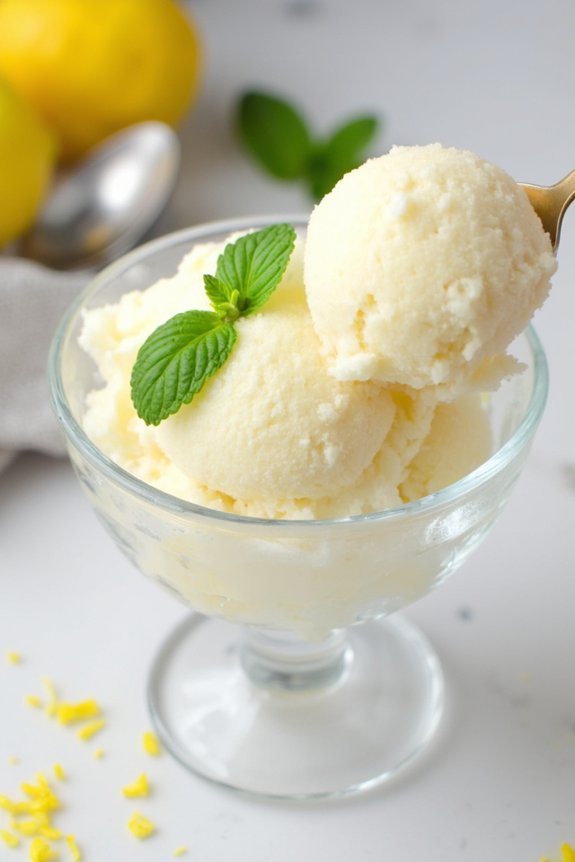 honey olive oil sorbet