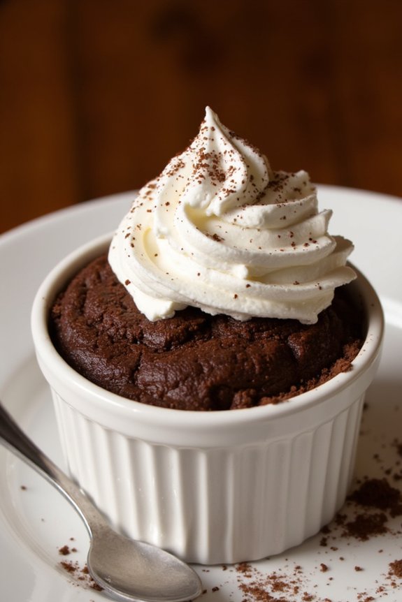 indulgent italian chocolate pudding