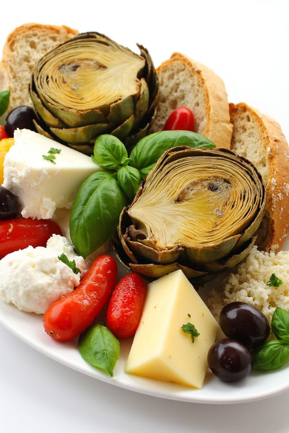 italian antipasto cheese platter
