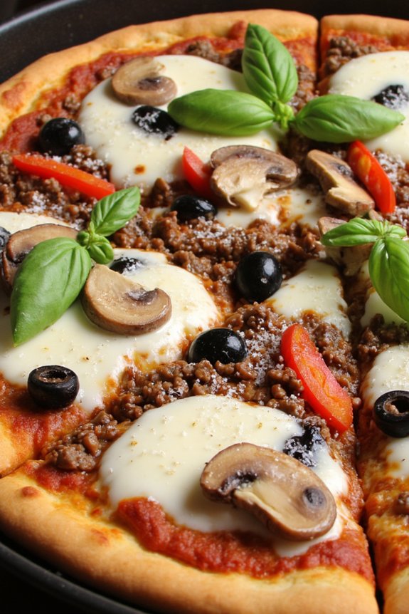 italian beef pizza delight