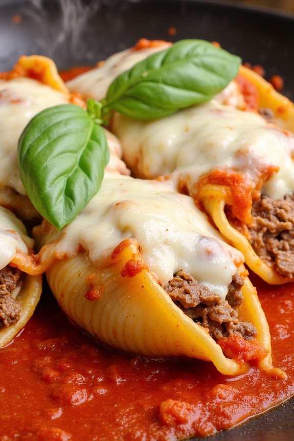 italian beef stuffed shells recipe