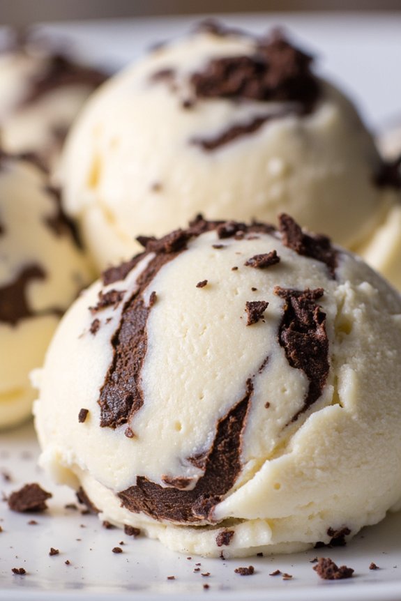 italian creamy chocolate gelato