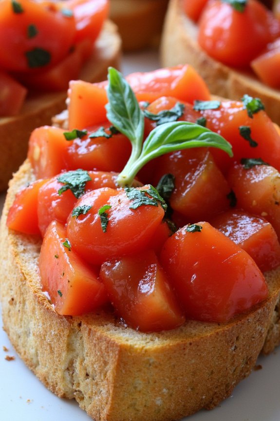 italian garlic tomato appetizer