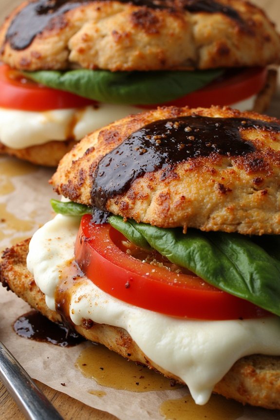 italian inspired stuffed chicken