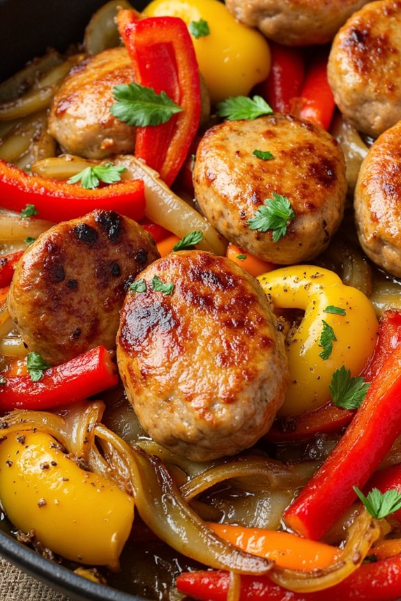 italian sausage and peppers