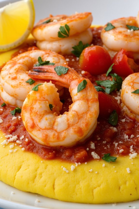 italian shrimp polenta recipe