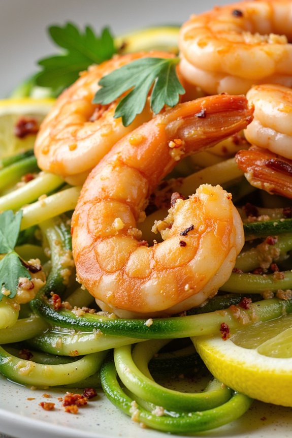 keto garlic butter shrimp